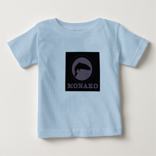 T-shirt Pour Bébé monakofishlogocopy (Devant)