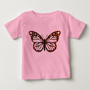 T-shirt Pour Bébé Monarch Butterfly Design - Baby Fine Jersey T-Shir