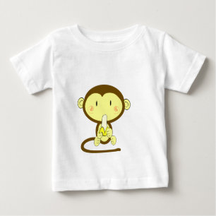 T-shirt Pour Bébé Monkey Business