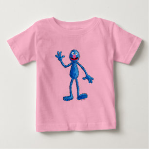 T-shirt Pour Bébé Monster à la fin de cette histoire   Grover