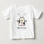 T-shirt Pour Bébé Monstre Lait (Devant)