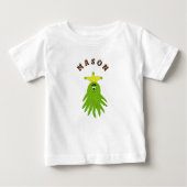 T-shirt Pour Bébé Monstre marin (Devant)
