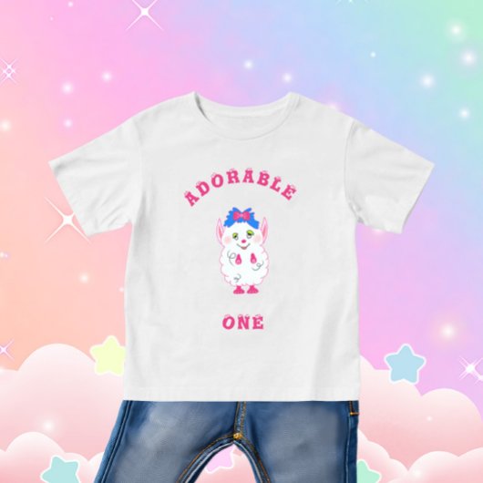T-shirt Pour Bébé Monstre mignon