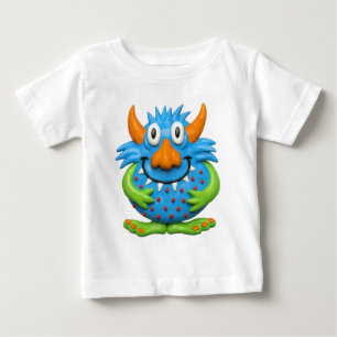 T-shirt Pour Bébé Monstre repéré par bonbon