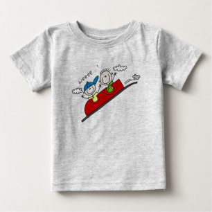T-shirt Pour Bébé Monte de la chemise de montagne russe