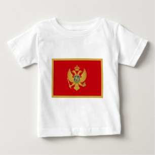 T-shirt Pour Bébé Monténégro