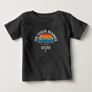 T-shirt Pour Bébé montez panorama Bathurst Australie course automobi