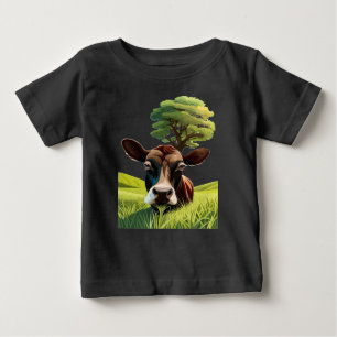 T-shirt Pour Bébé Moo-ning pour un massage