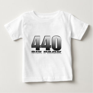 T-shirt Pour Bébé Mopar Dodge 440 six paquets