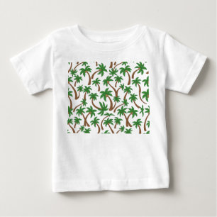 T-shirt Pour Bébé motif d'arbre à noix de coco