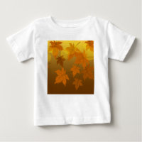 Motif d'automne avec feuilles d'érable en chute et