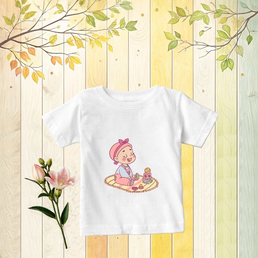 T-shirt Pour Bébé Motif de bébé mignon
