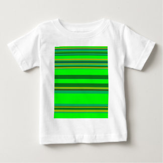 T-shirt Pour Bébé Motif de concepteur Customisé de bande verte color