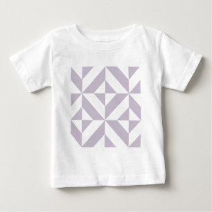 T-shirt Pour Bébé Motif de cube de pale Cool géométrique