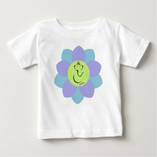 T-shirt Pour Bébé Motif de fleur de Ganesh de Dieu