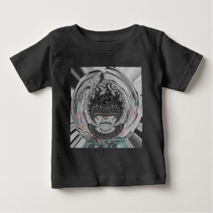 T-shirt Pour Bébé Motif de flore urbaine moderne