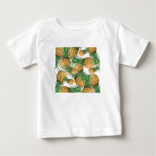 T-shirt Pour Bébé Motif de l'ananas tropical Yummy