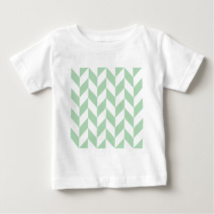 T-shirt Pour Bébé Motif de squelette vert à la menthe