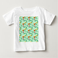 Motif floral avec fleurs roses colorées