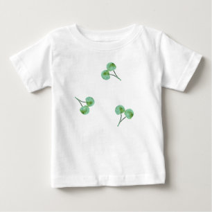 T-shirt Pour Bébé Motif Green Cherry