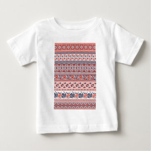 T-shirt Pour Bébé Motifs de conception de point de croix