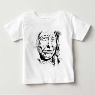 T-shirt Pour Bébé Motivation du croquis en chef indien