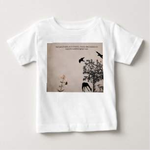 T-shirt Pour Bébé mots et phrases esthétiques pour mosam (météo)