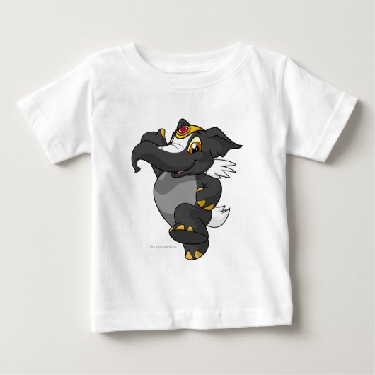 T-shirt Pour Bébé Mouffette d'Elephante (Devant)