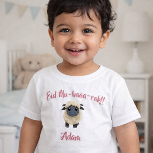 T-shirt Pour Bébé Mouton mignon drôle Vêtements pour tout-petits Eid