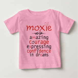 T-shirt Pour Bébé Moxie definition