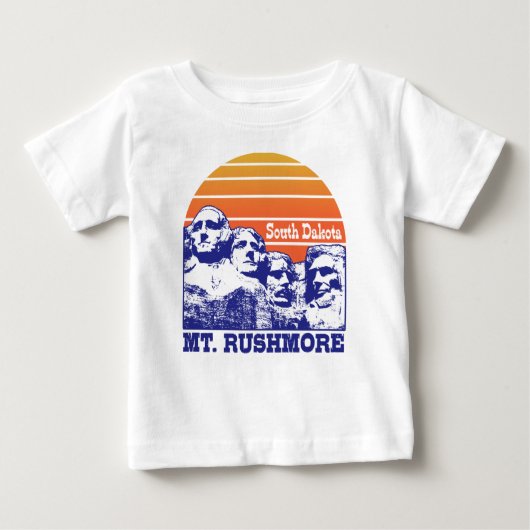 T-shirt Pour Bébé Mt. Rushmore (Devant)