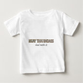 T-SHIRT POUR BÉBÉ MUAYTHAI (Devant)