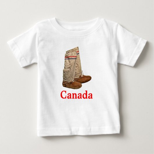 T-shirt Pour Bébé Mukluks (Devant)