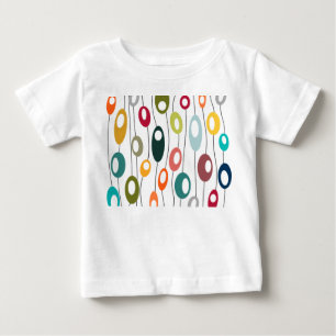 T-shirt Pour Bébé Mur des Ovales