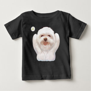 T-shirt Pour Bébé Musique