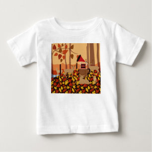 T-shirt Pour Bébé Musique dans les bois