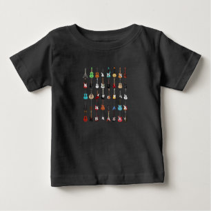 T-shirt Pour Bébé Musique guitar