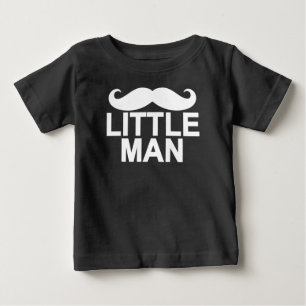 T-shirt Pour Bébé Mustache Little Man Baby & Toddler Shirts.png