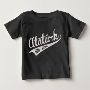 T-shirt Pour Bébé Mustafa Kemal Ataturk