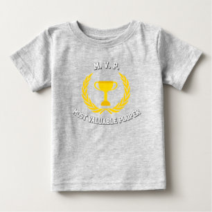 T-shirt Pour Bébé MVP drôle/jeu