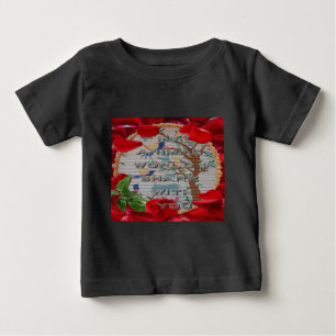 T-shirt Pour Bébé My Animal World : Belle conception d'arbre et d'oi