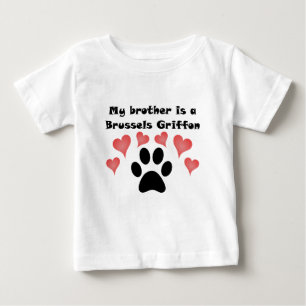 T-shirt Pour Bébé My Brother Is A Brussels