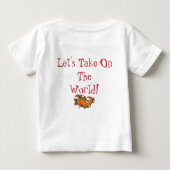 T-shirt Pour Bébé My first Thanksgiving Turkey Day! (Dos)