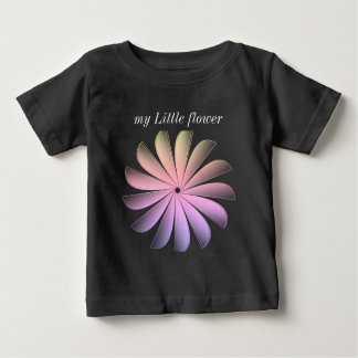T-shirt Pour Bébé my flower Baby t shirt