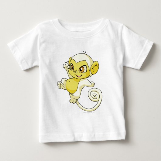T-shirt Pour Bébé Mynci White (Devant)
