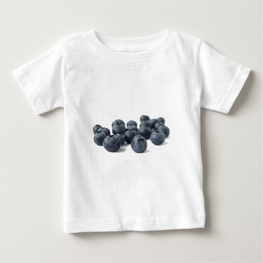 T-shirt Pour Bébé Myrtilles fraîches (Devant)