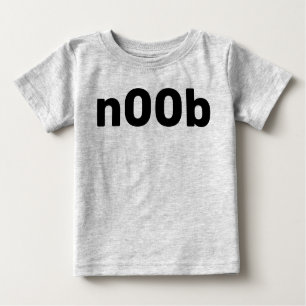 T-shirt Pour Bébé n00b nouveau-né