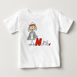 T-shirt Pour Bébé N est pour infirmière