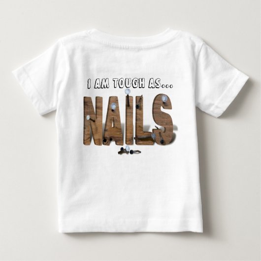 T-SHIRT POUR BÉBÉ NAIRES (Dos)