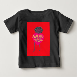 T-shirt Pour Bébé Nakupenda Love Art - Swahili Heart Design